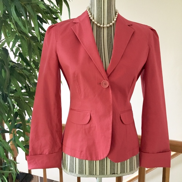 GAP Jackets & Blazers - Gap Coral Blazer Size 4